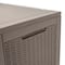 Honey Can Do 100gal Brown Wicker Resin Deck Box